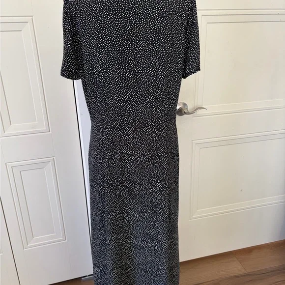GAP Black and White Polka Dot button up dress. - Picture 3 of 13